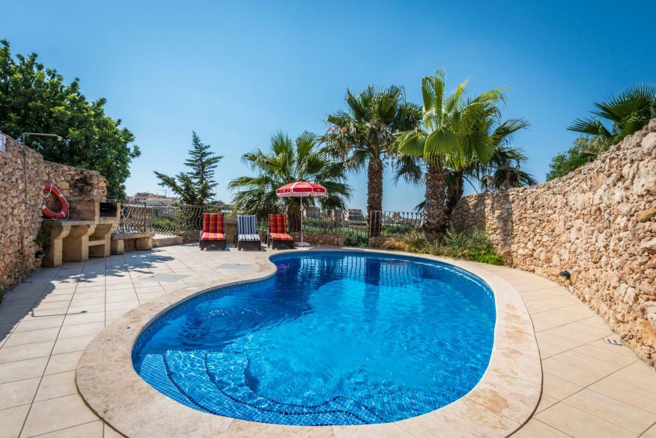 Sunset - Holiday Farmhouse With Large Private Pool In Island Of Gozo Nadur Ngoại thất bức ảnh