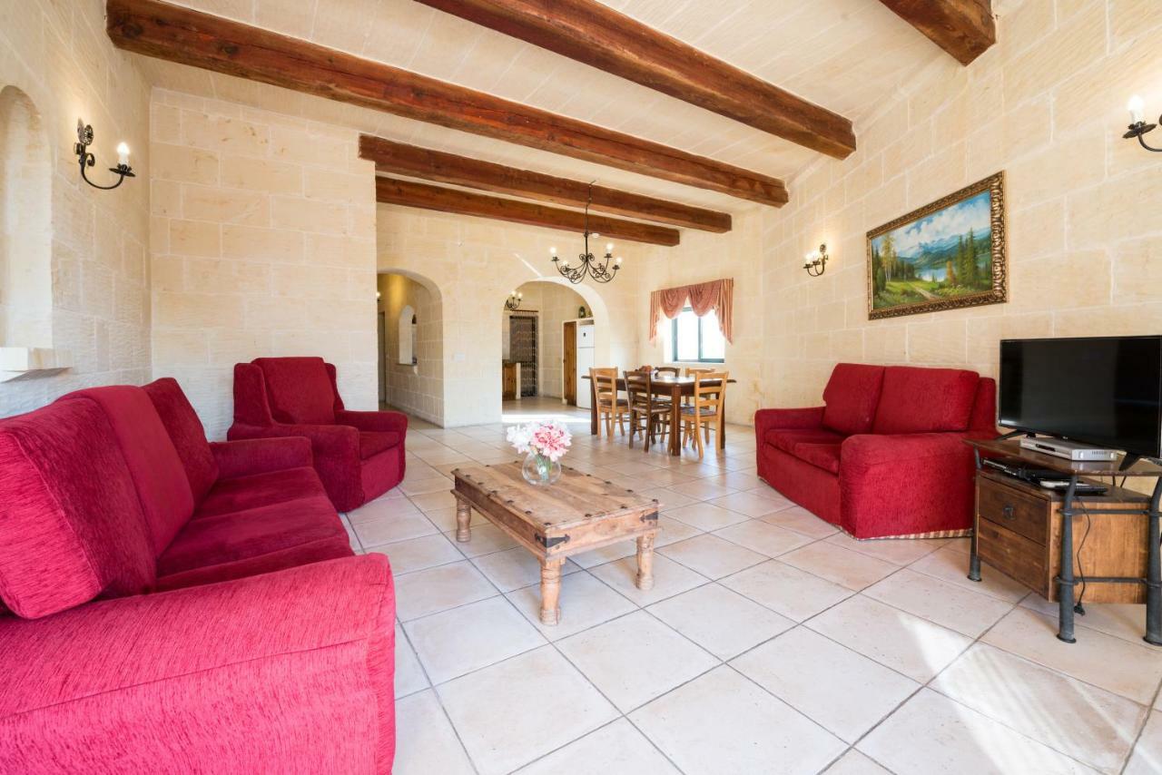 Sunset - Holiday Farmhouse With Large Private Pool In Island Of Gozo Nadur Ngoại thất bức ảnh